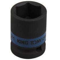 Soquete Impacto Sextavado Curto 21Mm 1/2 Kingtony 453521M