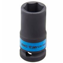 Soquete impacto sextavado king tony 1/2 longo 14mm