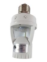 Soquete Infravermelho Sensor Presença Movimento 360º Regulagem Tempo e Luz Bivolt Soquete Infravermelho Sensor Presença Movimento 360º Regulagem Tempo e Luz Bivolt
