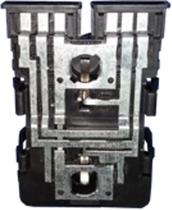 Soquete Lanterna Traseira Gol Ré 87/96 Circuito Impresso Soquete Lanterna Traseira Gol Ré 87/96 Circuito Impresso