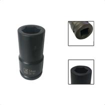 Soquete Longo De Impacto Sextavado 24mm x 3/4”Pol Aço CR-MO Soquete Longo De Impacto Sextavado 24mm x 3/4”Pol Aço CR-MO