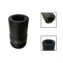Soquete Longo De Impacto Sextavado 30mm x 1”Pol Aço CR-MO Soquete Longo De Impacto Sextavado 30mm x 1”Pol Aço CR-MO