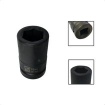 Soquete Longo De Impacto Sextavado 32mm x 1”Pol Aço CR-MO Soquete Longo De Impacto Sextavado 32mm x 1”Pol Aço CR-MO