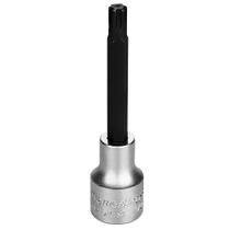 Soquete Longo em Cr-V Ponta Ribe 8mm com Encaixe 1/2 Pol. Soquete Longo em Cr-V Ponta Ribe 8mm com Encaixe 1/2 Pol.