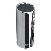 Soquete Longo Estriado Métrico De 1-2" E 16mm - 4-86-424 - Stanley Soquete Longo Estriado Métrico De 1-2" E 16mm - 4-86-424 - Stanley