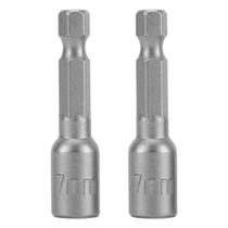 Soquete Magnético 1/4'' x 7mm 2 Peças 115689 MTX