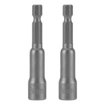 Soquete Magnético 1/4'' x 8mm 2 Peças 115739 MTX - 000182