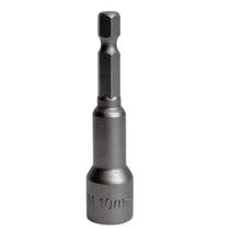 Soquete Magnético 10mm Sextavado M10 65mm Cr-V Profissional