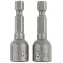 Soquete Magnético Para Parafusadeira 10mm X 45mm 2 Peças 115719 Mtx Soquete Magnético Para Paraf