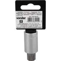 Soquete Multidentado Encaixe 1/2'' 16mm Curto CRV Vonder Soquete Multidentado Encaixe 1/2'' 16mm Curto CRV Vonder