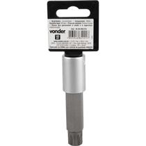 Soquete Multidentado Encaixe 1/2'' 16mm Longo CRV Vonder Soquete Multidentado Encaixe 1/2'' 16mm Longo CRV Vonder