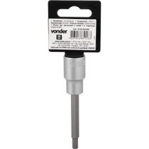 Soquete Multidentado Encaixe 1/2'' 6mm Longo CRV Vonder Soquete Multidentado Encaixe 1/2'' 6mm Longo CRV Vonder