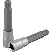 Soquete Multidentado, Longo, com Encaixe de 1/2", M14, Vonder OstenVonder Soquete Multidentado, Longo, com Encaixe de 1/2", M14, Vonder OstenVonder