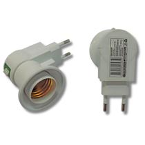 Soquete Para Lâmpada Com Adaptador De Tomada e Botão Liga/Desliga E27 Bestfer