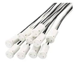 Soquete Para Lampada G4 Bipino Kit 20 Peças 20cm Soquete Para Lampada G4 Bipino Kit 20 Peças 20cm