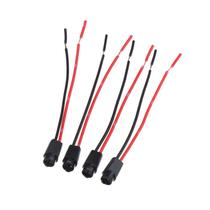 Soquete Para Lâmpada LED T5 5 Peças 1.2W W3W Cabo De Extensão Para Luz De Instrumento