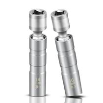 Soquete para Vela de Ignição FLATRI 14 mm e 16 mm Acionamento 3/8"