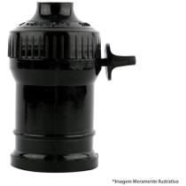 Soquete Pendente com Chave Termoplast Preto 43.05t com 10 Peças - Foxlux