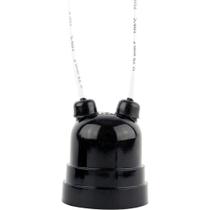 Soquete Pendente com Rabicho Termoplast Preto 43.0it com 10 Peças - Foxlux Soquete Pendente com Rabicho Termoplast Preto 43.0it com 10 Peças - Foxlux