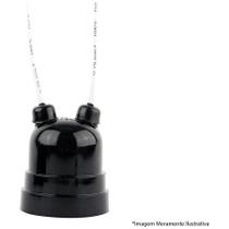 Soquete Pendente com Rabicho Termoplast Preto 43.0it com 10 Peças - Foxlux Soquete Pendente com Rabicho Termoplast Preto 43.0it com 10 Peças - Foxlux