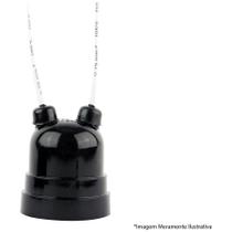 Soquete Pendente com Rabicho Termoplast Preto 43.0it com 10 Peças - Foxlux