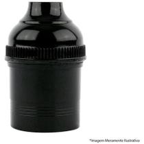 Soquete Pendente Sem Chave Termoplast Preto 43.02b com 10 Peças - Foxlux