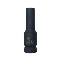 Soquete Pito Impacto Longo Sextavado 9 Mm Encaixe 1/2''