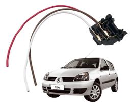 Soquete Plug Chicote 3 Fio Lâmpada H7 Farol Renault Clio 2004 - 2012 Soquete Plug Chicote 3 Fio Lâmpada H7 Farol Renault Clio 2004 - 2012