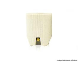 Soquete Porcelana P/Spot Liso E-27 Fx 10 40.10 c/25pcs