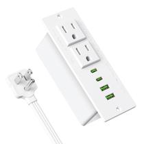 Soquete Power Strip Jgstkcity embutido para móveis embutidos