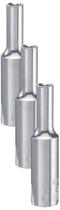 Soquete profundo CRAFTSMAN, unidade métrica de 6 pontos, 4 mm, 6 pontos (x3) Soquete profundo CRAFTSMAN, unidade métrica de 6 pontos, 4 mm, 6 pontos (x3)