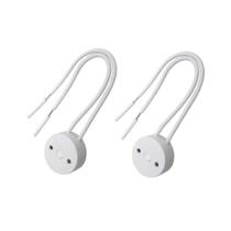 Soquete Rabicho Para Lampada Tubular T8 Com 2 peças Soquete Rabicho Para Lampada Tubular T8 Com 2 peças