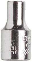 Soquete raso CRAFTSMAN, unidade métrica de 6 pontos, 4 mm e 6 pontos Soquete raso CRAFTSMAN, unidade métrica de 6 pontos, 4 mm e 6 pontos