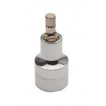 Soquete sata bits multidentado 1/2x50mmxm12 Soquete sata bits multidentado 1/2x50mmxm12