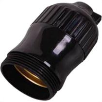 Soquete Sem Chave Nylon Ilumi Borne Preto E-27 1600Pct - Kit C/10