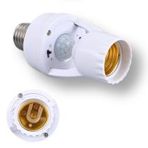 Soquete Sensor Movimento Lâmpada E27 Fotocélula
