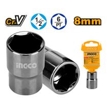 Soquete Sextavado 1/2 Pol 08mm INGCO Soquete Sextavado 1/2 Pol 08mm INGCO