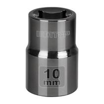 Soquete Sextavado 1/2 Pol. 10mm Aço Cromo Vanádio Resistente Soquete Sextavado 1/2 Pol. 10mm Aço Cromo Vanádio Resistente