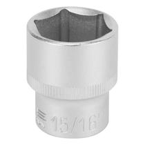 Soquete Sextavado 1/2" x 15/16" Aço CRV 1385455 Stels Soquete Sextavado 1/2" x 15/16" Aço CRV 1385455 Stels