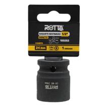 Soquete Sextavado 1/2" x 24mm Curto Impacto Soquete Sextavado 1/2" x 24mm Curto Impacto