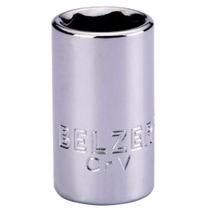 Soquete Sextavado 1/4" 12mm Belzer 234010BBR