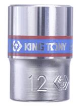 Soquete Sextavado 12mm 1/4 King Tony 233512m