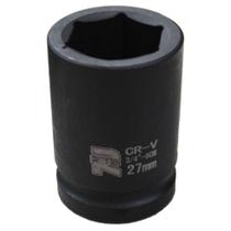 Soquete Sextavado 3/4" x 27mm Curto Impacto