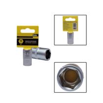 Soquete Sextavado Crv 1/2" 15mm Fosco