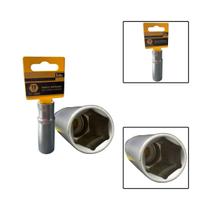 Soquete Sextavado Crv Longo 1/2" 19mm Fosco