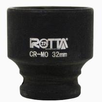 Soquete Sextavado de Impacto 1/2 Polegada x 32 mm Curto