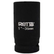 Soquete Sextavado de Impacto 1 Polegada x 36 mm Longo
