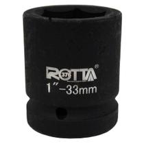 Soquete Sextavado de Impacto 1 polegada x 36mm Curto