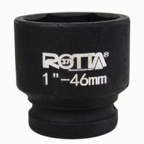 Soquete Sextavado de Impacto 1 Polegada x 46 mm Curto