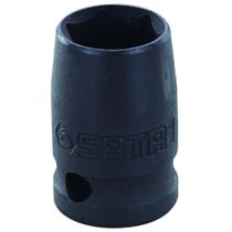 Soquete sextavado de impacto 14 mm encaixe 1/2" aço cromo molibdênio - ST34307SC